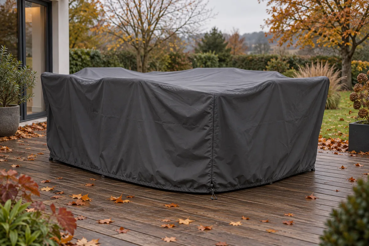 Housse pour mobilier de jardin : bien la choisir et bien couvrir son salon