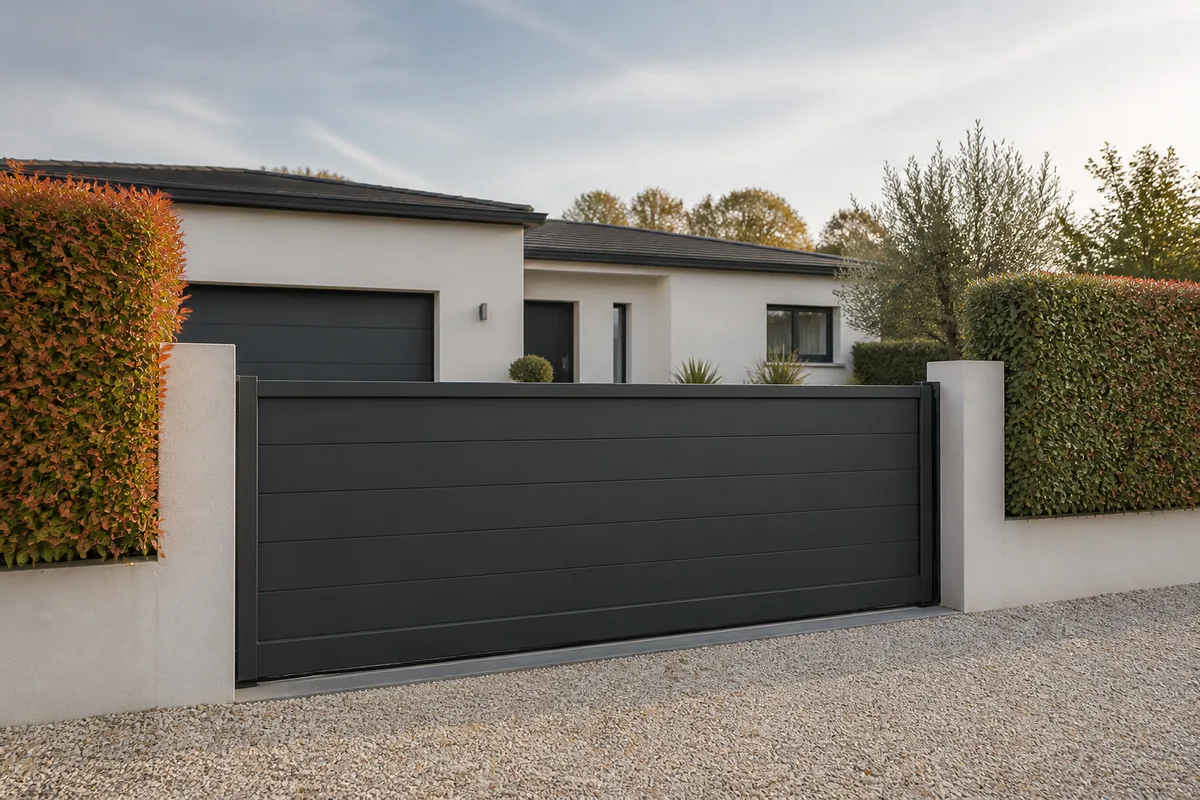 Portail aluminium terni : raviver la couleur sans repeindre